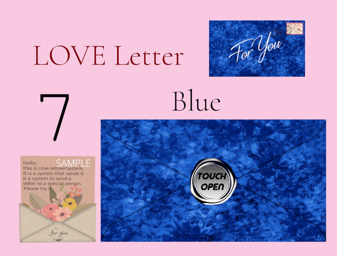 * *p-a-b Love Blu07 love letter (send each other)