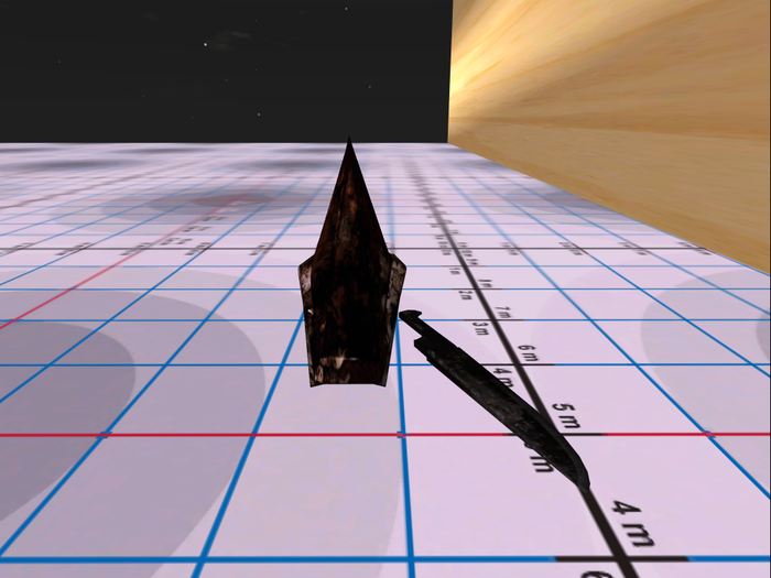 Pyramid Head helmet and sword