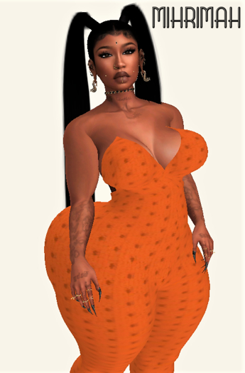 Bodysuit KUPRA Orange