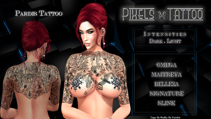 PIXELS CREATION - PARADIS TATTOO