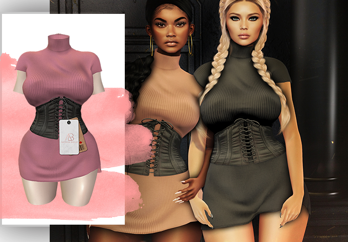 [AB] Dem Dress Pink