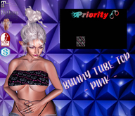 Priority - Bunny Tube Top (Pink)