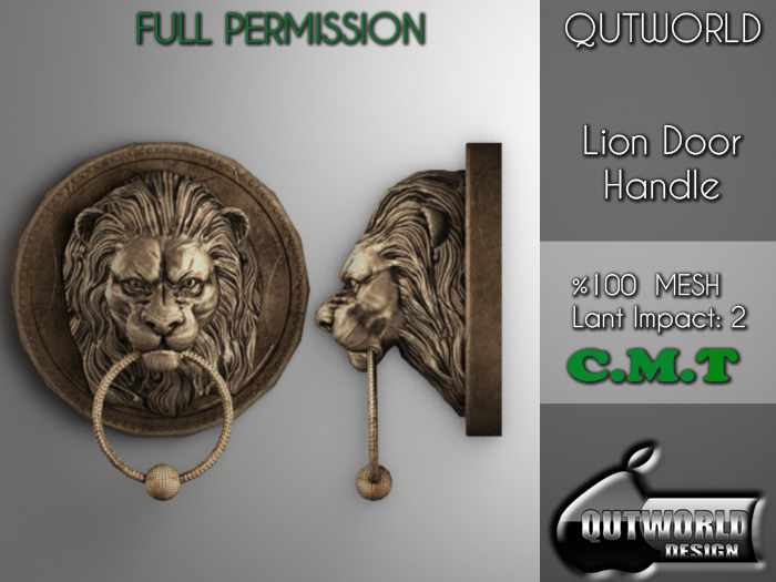 .::QUTWORLD Lion Door Handle::.FP