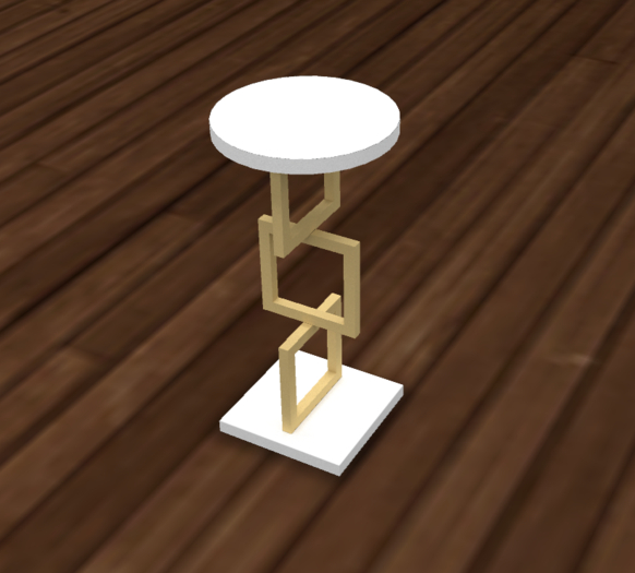 .:: ONE GRID ::. Acce Table White 