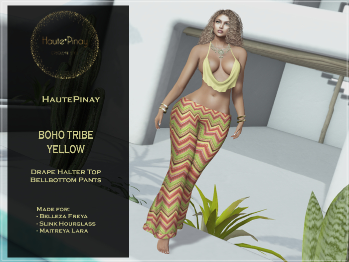 HautePinay [BOHO TRIBE YELLOW] 