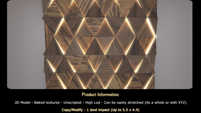 Tri - Wall decor