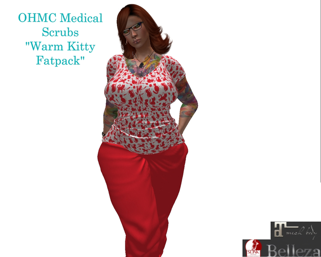 Warm Kitty Scrubs Fatpack