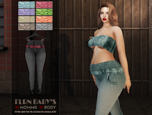 [FLRN DESIGN] - Mila High Waist Jeans Gray