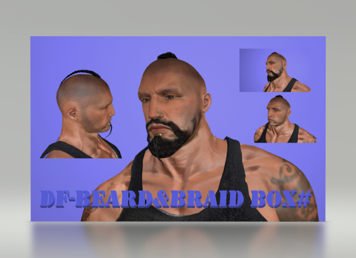 Df Beard & Braid box#