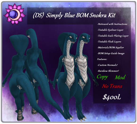 (DS) Simply Blue BOM Snokra