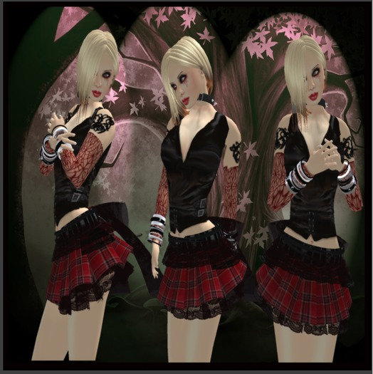oft3 Sherri Gothic Dress