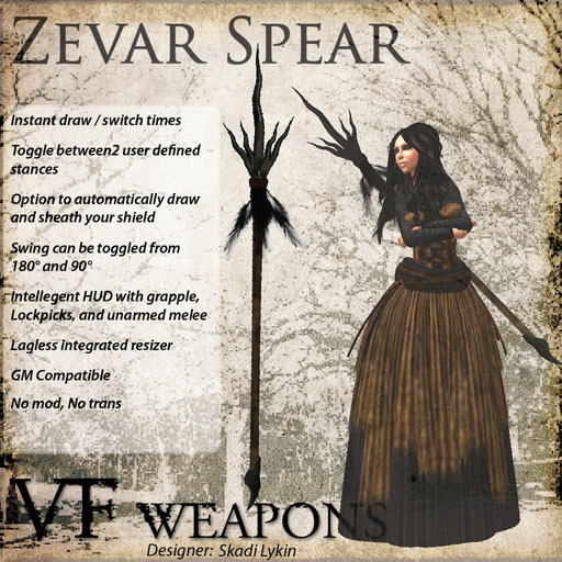 VF Weapons Zevar spear