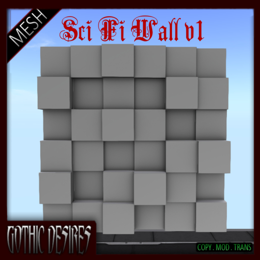 GD: SciFi Wall v1 Full Perm
