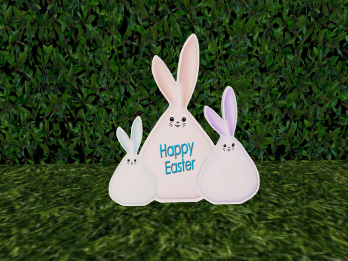 Easter Bunny Decor - Happy Easter!