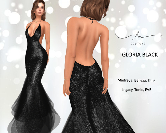 *AS* GLORIA - BLACK