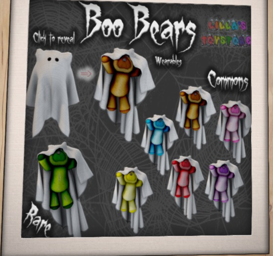 Lilla's Boo Bear RARE