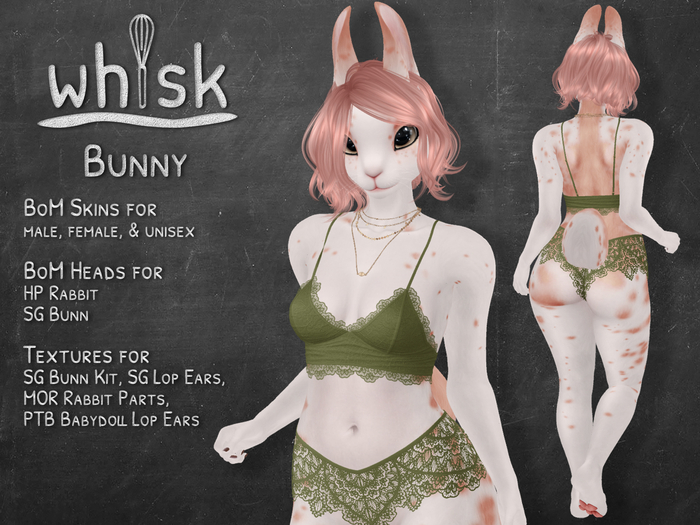 .{w}. Bunny : Spotted : Peach