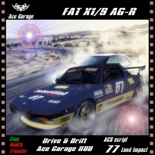 [A.G] FAT X1/9 AG-R