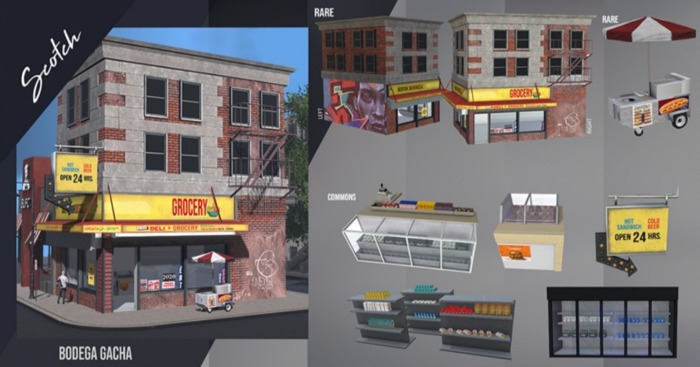 ///SCOTCH/// BODEGA GACHA- HOTDOG CART (RARE) BOXED