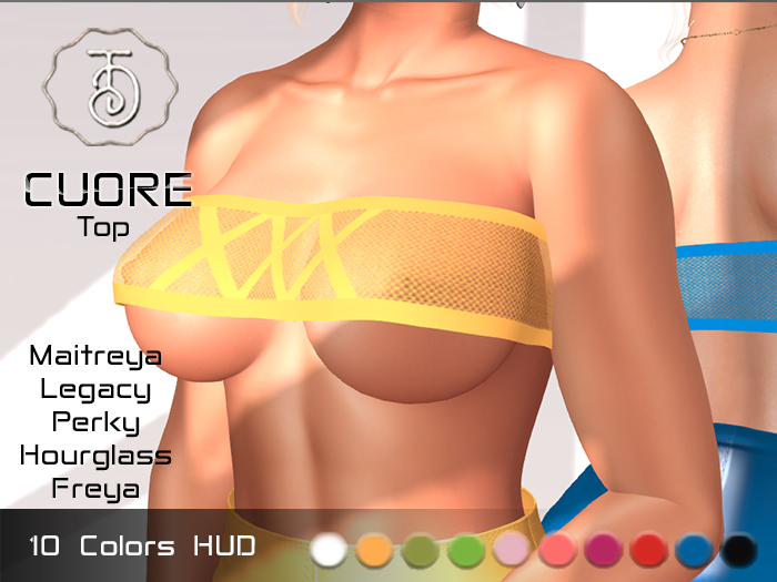 D-Tori *Cuore* Banded Top (Wear to unpack)