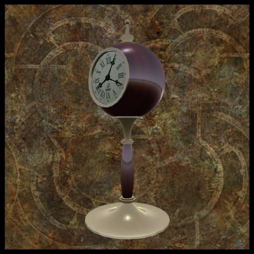 EF-Home: 2020 Christmas Clock - Mahogany