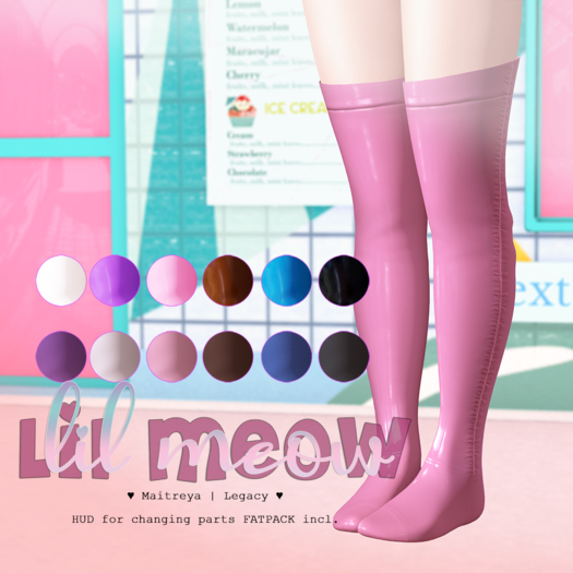 -Lil Meow- Arni Socks - FATPACK