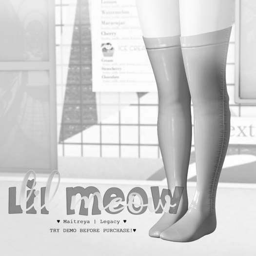 -Lil Meow- Arni Socks - DEMO