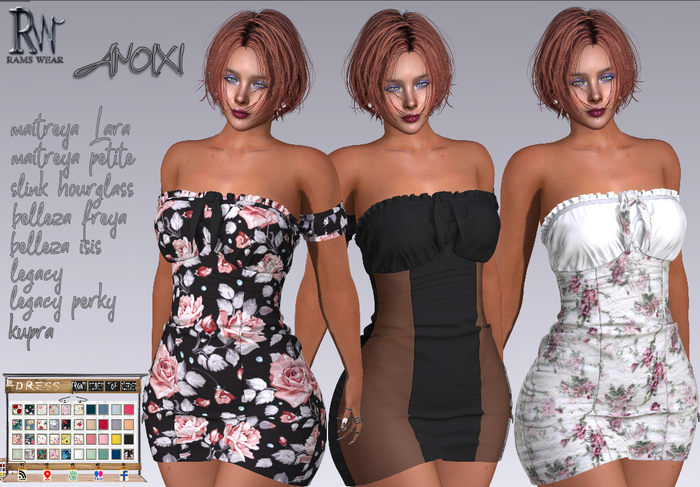 RAMS WEAR-Dress - Anoixi 