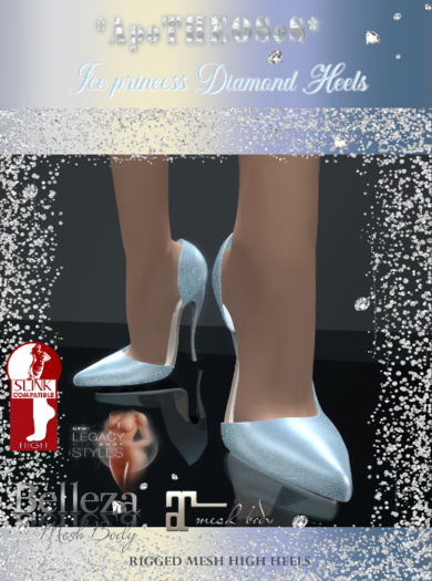 Ice Princess Diamond Heels