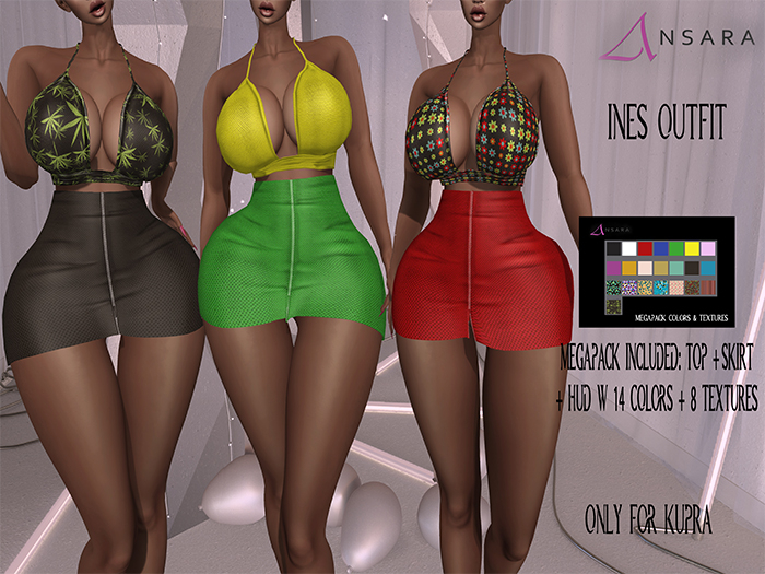 Ansara - Ines Outfit - Megapack