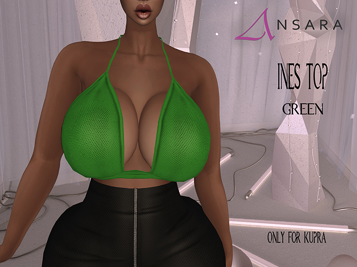 Ansara - Ines Top - Green