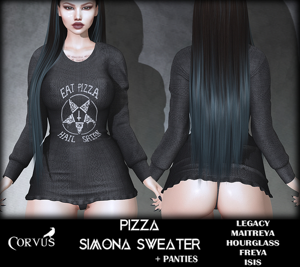 Corvus : Pizza Simona Sweater