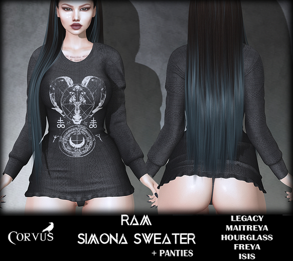 Corvus : Ram Simona Sweater