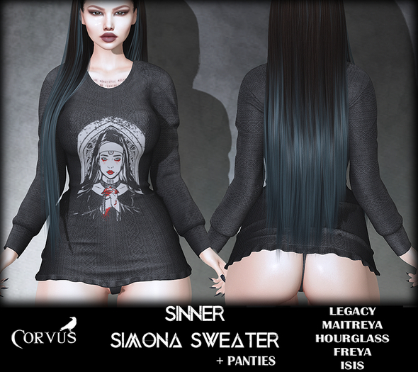 Corvus : Sinner Simona Sweater