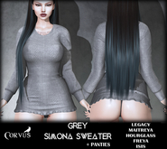 Corvus : Grey Simona Sweater