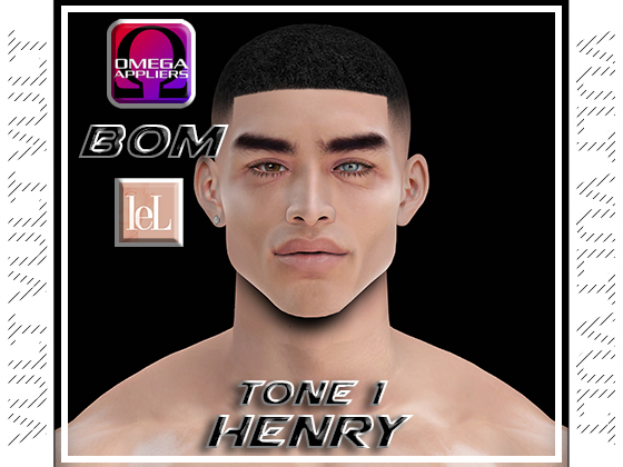 [VULT] HENRY SKIN OMEGA APPLIER & BOM TONE 1 (LELUTKA)
