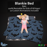 [Jester Inc.] Bats Blankie Bed!