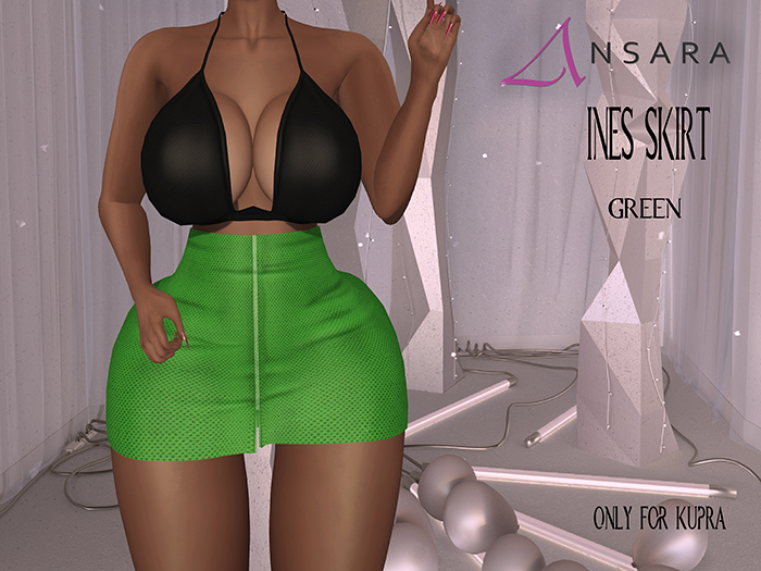 Ansara - Ines Skirt - Green