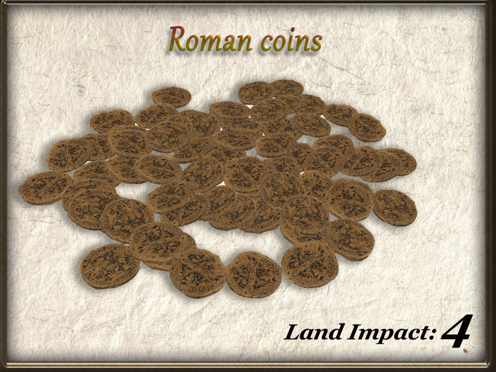Roman coins (4 Li) Full Perm