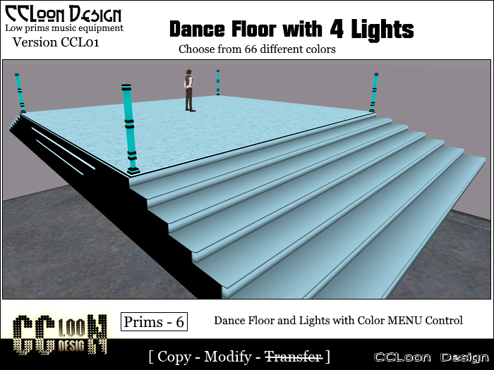 CCL Design Dance Floor with Light  MENU CCL001 BOXED