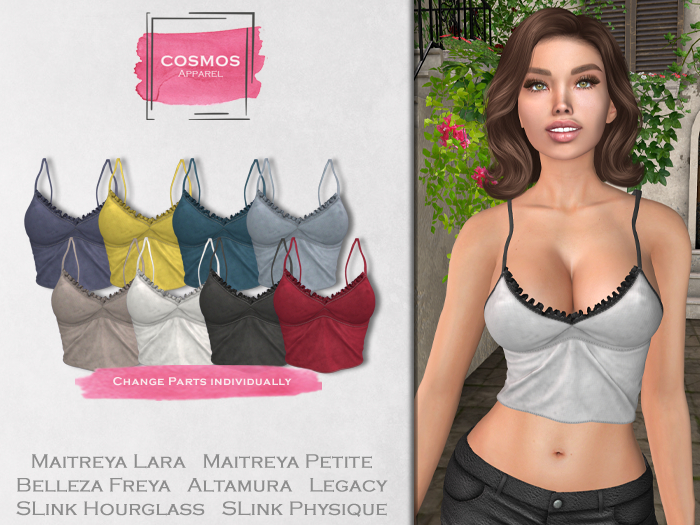 [COSMOS] Patricia Mini Top Velvet / 8 Colors Fatpack Demo