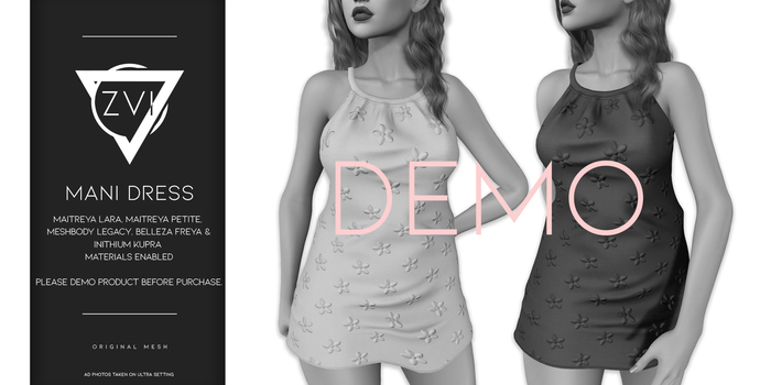 ZVI. Mani Dress - DEMO 