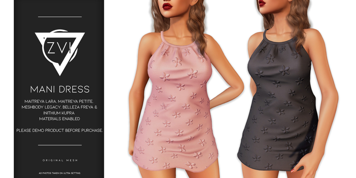 ZVI. Mani Dress - Fatpack 