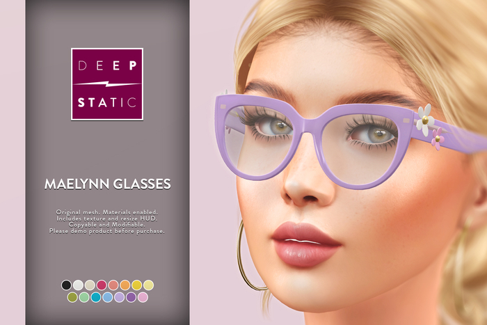 Maelynn Glasses by DEEP STATIC