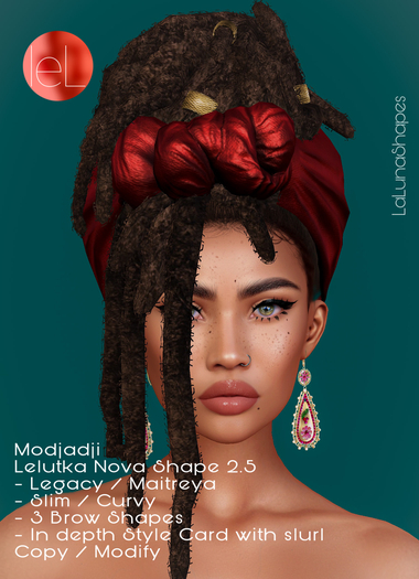 [LL] Modjadji Lelutka Nova Shape