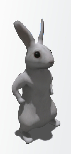 White Rabbit Mesh Avatar