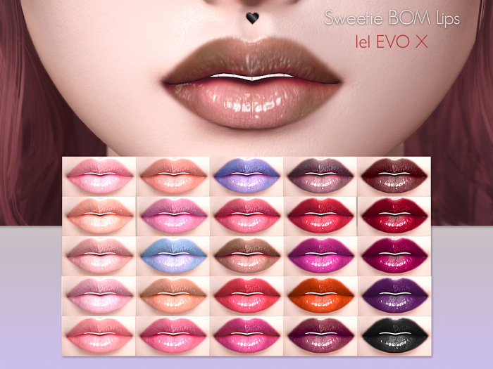 Sassyphur's LEL Evo X & AK ADVX Sweetie BOM Lips SALE