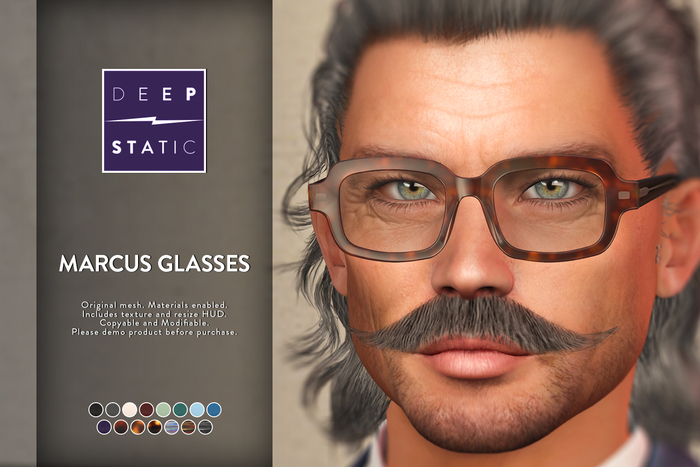 Marcus Glasses by DEEP STATIC