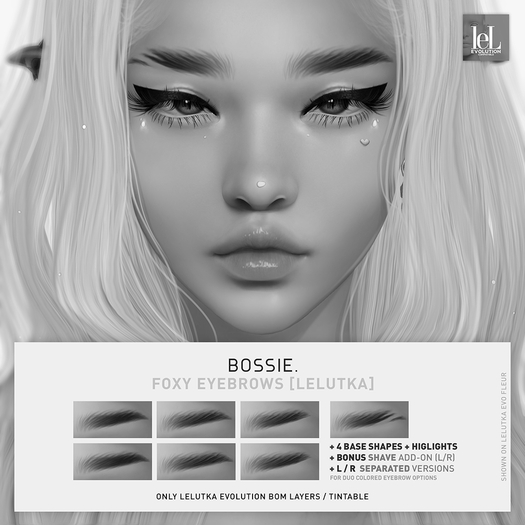 Bossie. foxy eyebrows [LeLutka][DEMO]