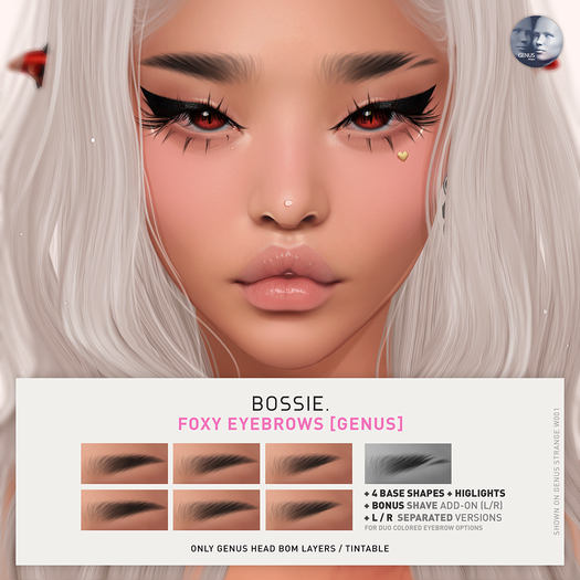 Bossie. foxy eyebrows [Genus] (wear me)
